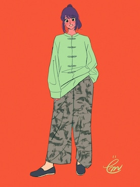 ëmirikaさん（レディース・161cm）の春コーディネート