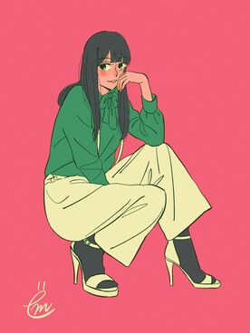 ëmirikaさん(レディース・161cm)の春コーディネート