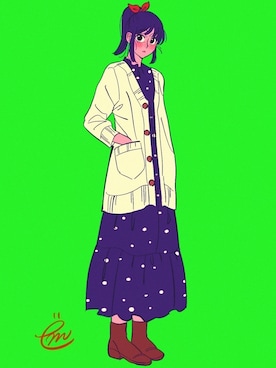 ëmirikaさん（レディース・161cm）の春コーディネート