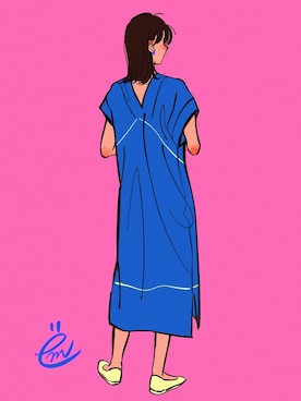 ëmirikaさん（レディース・161cm）の夏コーディネート