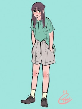 ëmirikaさん（レディース・161cm）の夏コーディネート