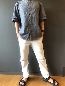 「Java（ジャバ）のアイテム」を使った、そういちろうさん（メンズ・167cm）の夏コーディネート