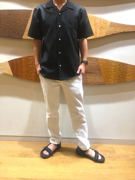 「Java（ジャバ）のアイテム」を使った、そういちろうさん（メンズ・167cm）の夏コーディネート