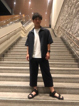 「Java（ジャバ）のアイテム」を使った、そういちろうさん（メンズ・167cm）の夏コーディネート