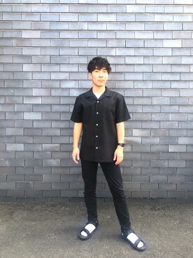 「Java（ジャバ）のアイテム」を使った、そういちろうさん（メンズ・167cm）の夏コーディネート