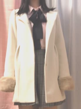 「ボウタイ」｜あちゃさん（レディース・166cm）の秋コーディネート