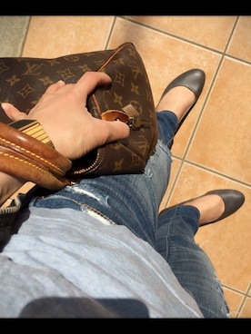 「DENDROBIUM（デンドロビウム）のアイテム」を使った、hiroさん（レディース・156cm）の春コーディネート