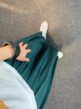 「DENDROBIUM（デンドロビウム）のアイテム」を使った、hiroさん（レディース・156cm）の春コーディネート