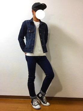 Poさん(メンズ・160cm)の春コーディネート