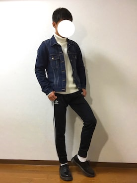 Poさん(メンズ・160cm)の冬コーディネート