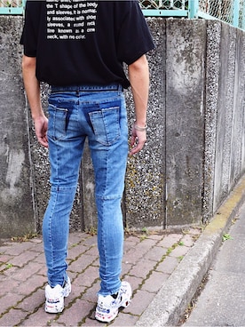 「Parts of 4（-）のアイテム」を使った、HALO TOKYOさん（メンズ・178cm）の夏コーディネート