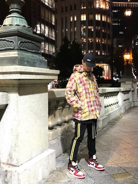 「vetements」｜「アイテム（その他アウター）」を使った、HALO TOKYOさん（メンズ・178cm）の秋コーディネート