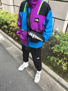 「vetements」｜「アイテム（ナイロンジャケット）」を使った、HALO TOKYOさん（メンズ・175cm）の春コーディネート