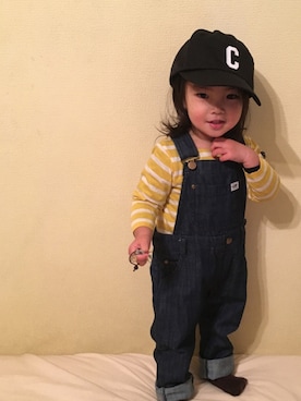 twinkle♡twinkle♡  さん（キッズ・80cm）の冬コーディネート