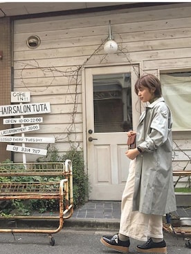 kanomilkyさん（レディース・155cm）の春コーディネート