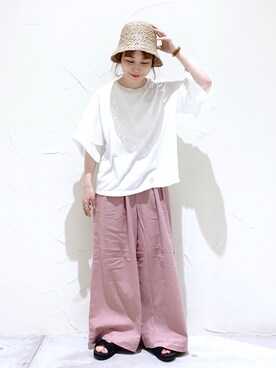 おかでぃさん（レディース・157cm）の夏コーディネート