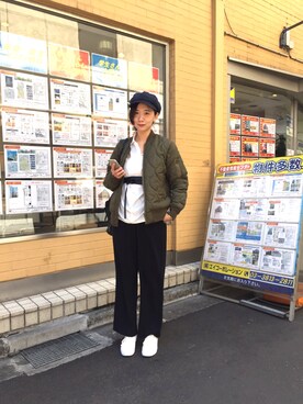 チャチャさん（レディース・170cm）の春コーディネート