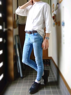 「BOBISSH（ボビッシュ）のアイテム」を使った、naoさん（メンズ・171cm）の秋コーディネート