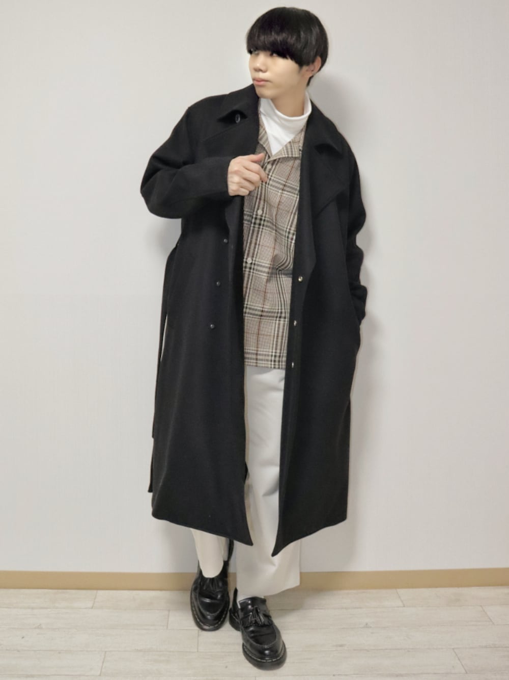 MAISONSPECIALマルチファブリックプライムオーバーメルトンダブルコート ユニセックスアイテム》マルチファブリックプライムオーバーメルトン