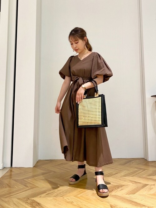 Free S Mart池袋ｐａｒｃｏ店yuriさんのワンピースを使ったコーディネート Zozotown