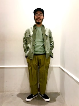 「BCSTOCK」｜megane0628さん（メンズ・170cm）の春コーディネート