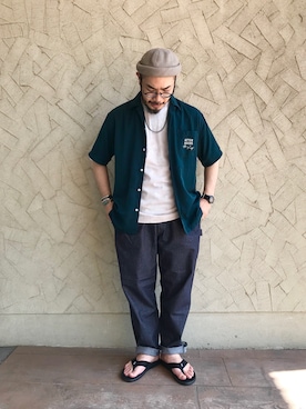 megane0628さん（メンズ・170cm）の春コーディネート