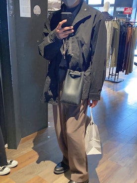 「JOURNAL STANDARD（ジャーナルスタンダード）のアイテム（ブルゾン）」を使った、ryoさん（メンズ・170cm）の冬コーディネート