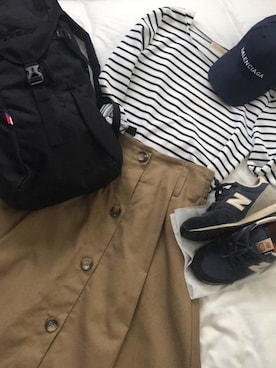 「アウトドアミックス」｜insta___closetさん（レディース・155cm）の夏コーディネート