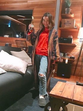 「撮影」｜「アイテム（その他）」を使った、猪鼻ちひろさん（レディース・150cm）の冬コーディネート