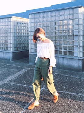 猪鼻ちひろさん（レディース・150cm）の春コーディネート