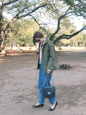 猪鼻ちひろさん（レディース・150cm）の春コーディネート