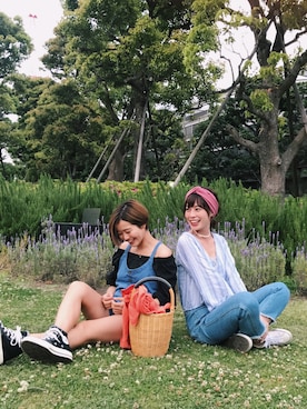 猪鼻ちひろさん(レディース・150cm)の春コーディネート