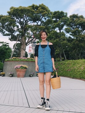 猪鼻ちひろさん(レディース・150cm)の春コーディネート