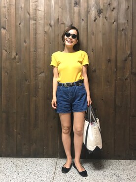 猪鼻ちひろさん（レディース・150cm）の夏コーディネート