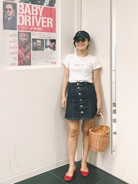 猪鼻ちひろさん（レディース・150cm）の夏コーディネート