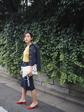 猪鼻ちひろさん（レディース・150cm）の秋コーディネート