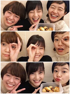 猪鼻ちひろさん（レディース・150cm）の冬コーディネート