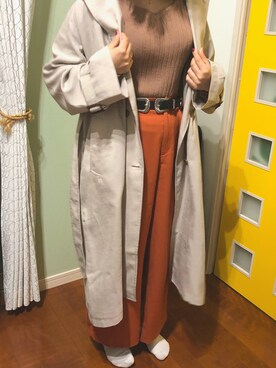 千旺さん(レディース・158cm)の春コーディネート