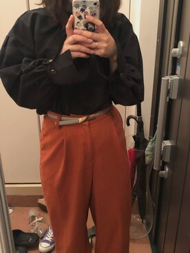 千旺さん(レディース・158cm)の春コーディネート