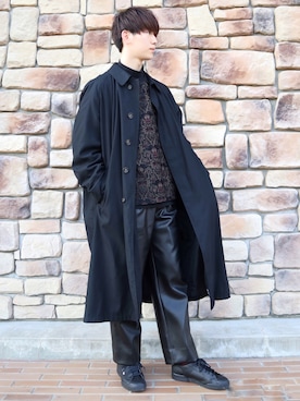 おりかささん（メンズ・181cm）の冬コーディネート