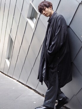 「THEE（シー）のアイテム（ジャケット/アウター）」を使った、mickyさん（メンズ・173cm）の冬コーディネート