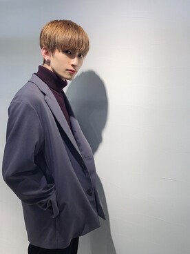 宝石 作業 組立 パープル ニット コーデ メンズ Kona Ten Jp