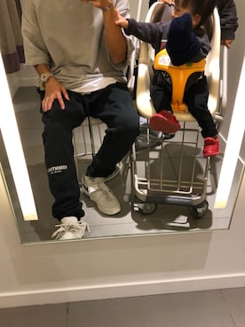 「FOG ESSENTIALS（エフオージーエッセンシャルズ）のアイテム（シューズ）」を使った、R Sさん（メンズ・180cm）の秋コーディネート