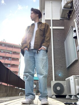 中村 えいたさん(メンズ・170cm)の冬コーディネート