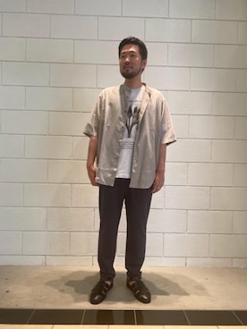 ujiさん（メンズ・172cm）の夏コーディネート