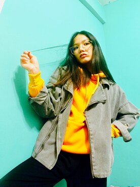 「orange」｜Stellaさん（レディース・162cm）の冬コーディネート
