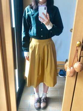 汐さん（レディース・159cm）の秋コーディネート