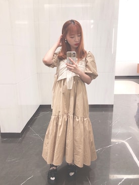 ソフィーさん（レディース・160cm）の冬コーディネート