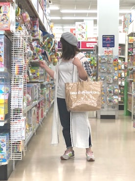 「レースタンク」｜「アイテム（ハンチング/ベレー帽）」を使った、3yamaさん（レディース・160cm）の夏コーディネート