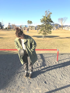 3yamaさん（レディース・160cm）の冬コーディネート